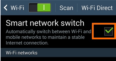 Disable Smart Network Switch Google Pixel