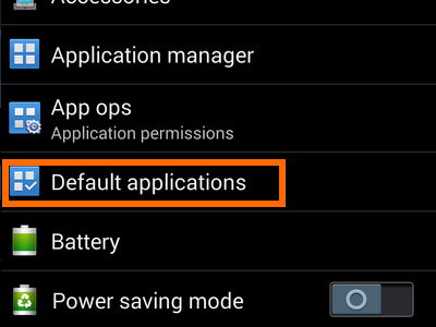 how to remove default apps from Android