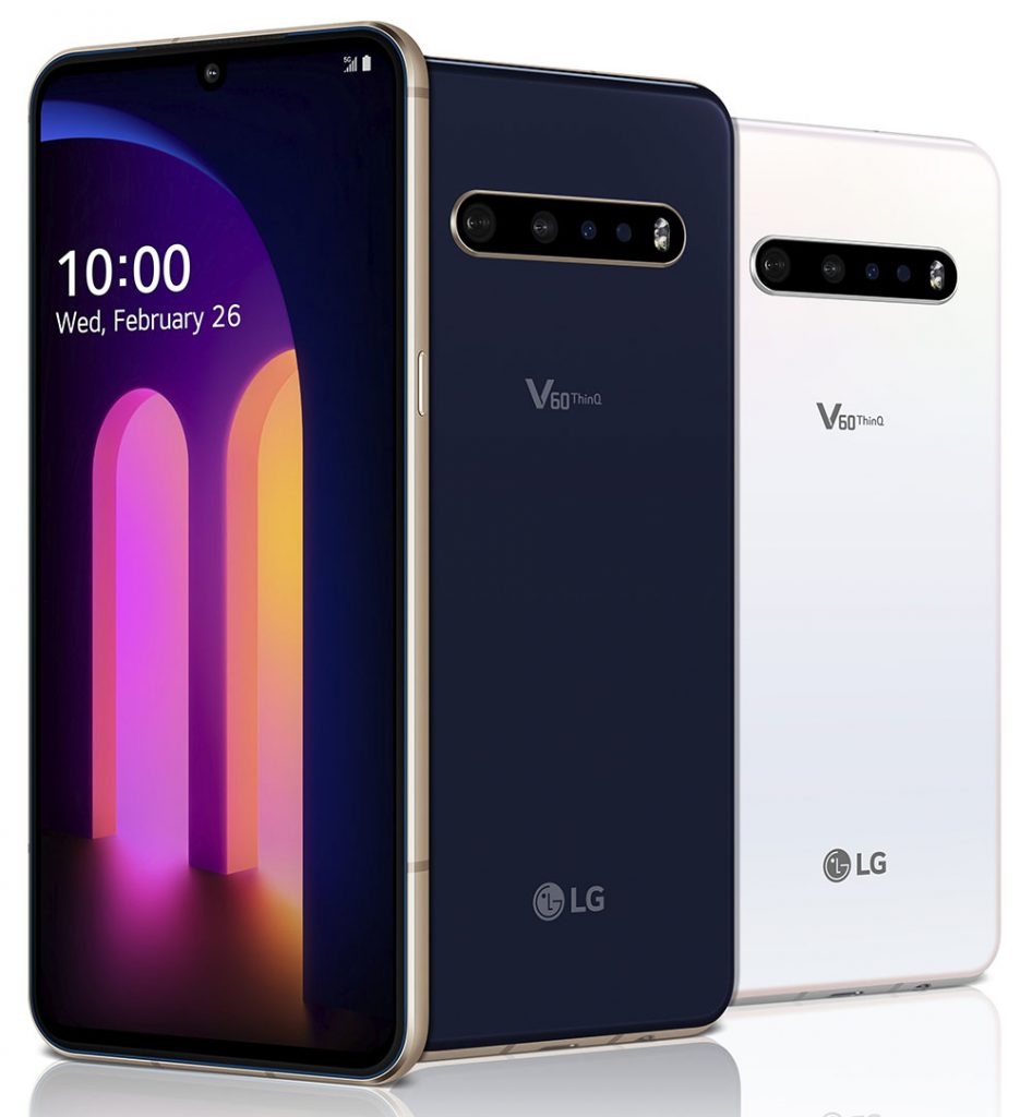 LG V60 ThinQ 5G with SD865 8GB RAM 5000mAh unveiled