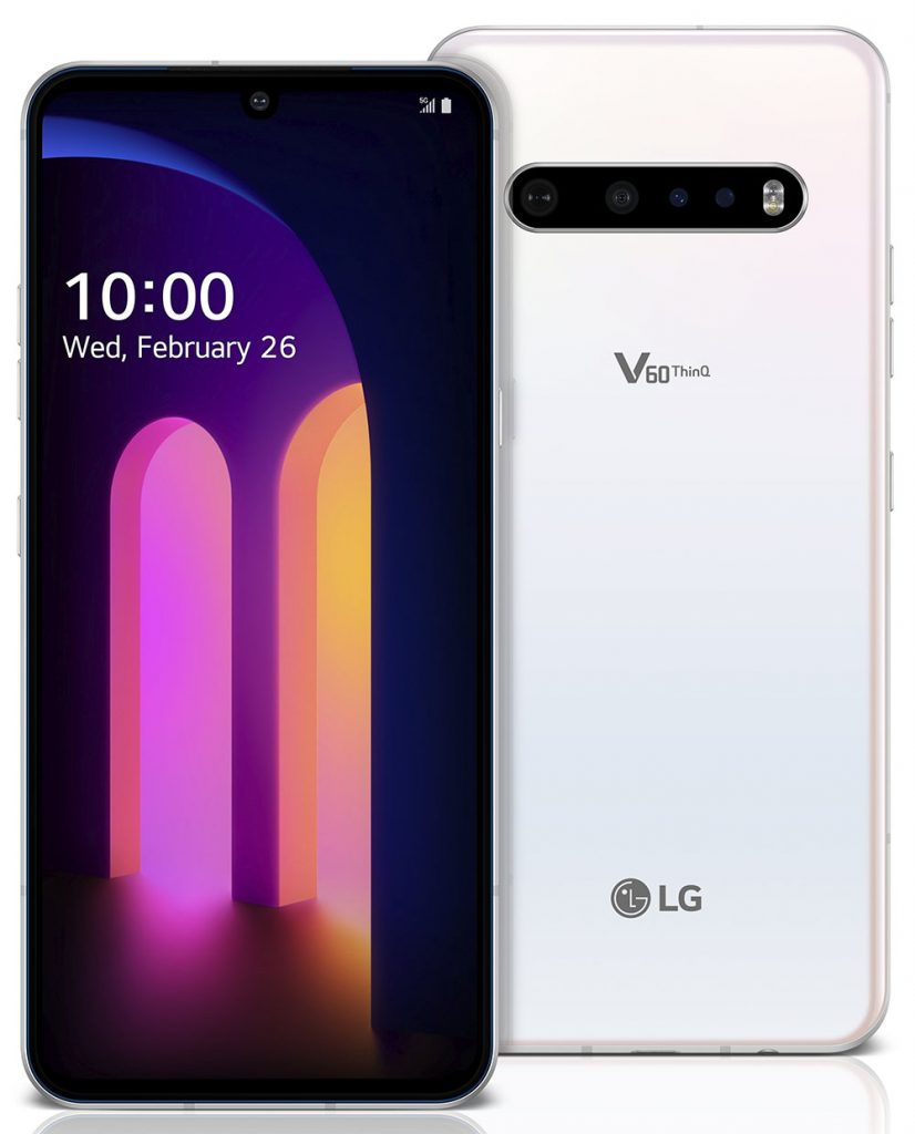 LG V60 ThinQ 5G with SD865 8GB RAM 5000mAh unveiled